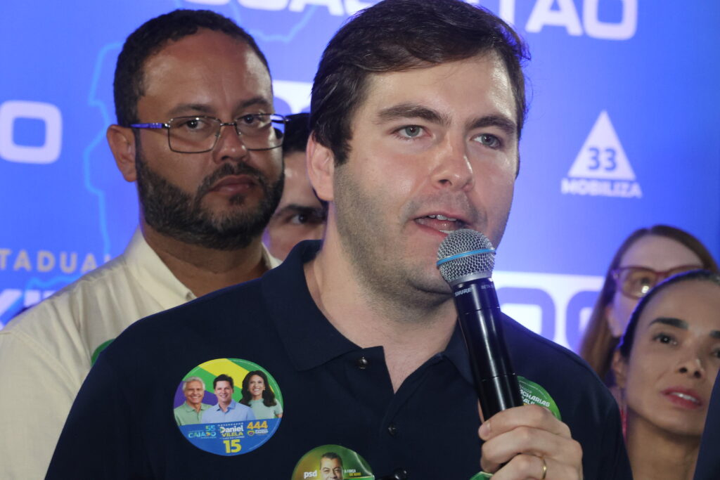 Lucas Kitão durante Grande Reunião